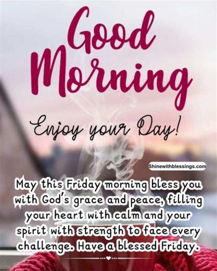 Embracing The Joy Of Friday: A Collection Of Blessings Images And Quotes