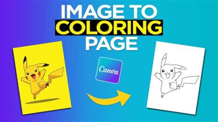 Transforming Images Into Coloring Pages With Canva